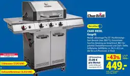 Lidl CHAR-BROIL Gasgrill Angebot