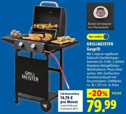 Lidl GRILLMEISTER Gasgrill Angebot