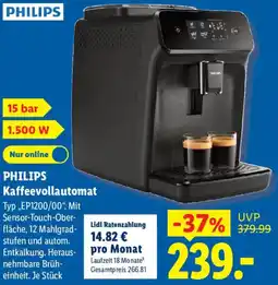 Lidl PHILIPS Kaffeevollautomat Angebot