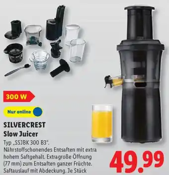 SILVERCREST Slow Juicer