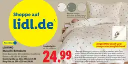 Lidl LIVARNO Musselin-Bettwäsche Angebot