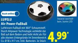 Lidl LUPILU Air-Power-Fußball Angebot