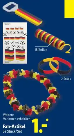 Lidl Fan-Artikel Angebot