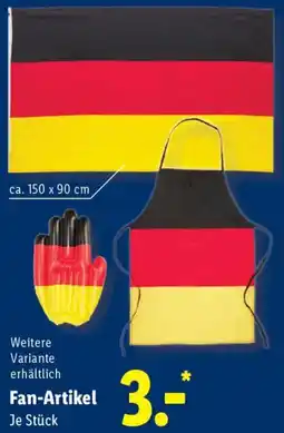 Lidl Fan-Artikel Angebot