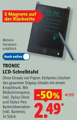Lidl TRONIC LCD-Schreibtafel Angebot