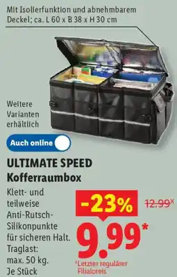 Lidl ULTIMATE SPEED Kofferraumbox Angebot
