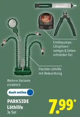 Lidl PARKSIDE Löthilfe Angebot