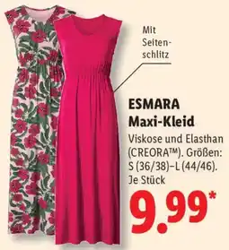 Lidl ESMARA Maxi-Kleid Angebot