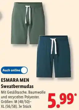 Lidl ESMARA MEN Sweatbermudas Angebot