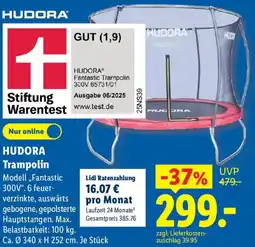 Lidl HUDORA Trampolin Angebot