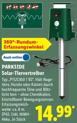 Lidl PARKSIDE Solar-Tiervertreiber Angebot