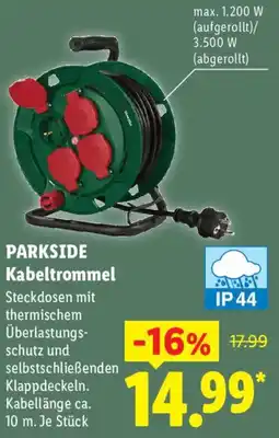 Lidl PARKSIDE Kabeltrommel Angebot