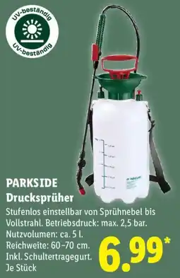 Lidl PARKSIDE Drucksprüher Angebot