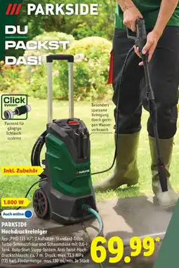 Lidl PARKSIDE Hochdruckreiniger Angebot