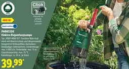 Lidl PARKSIDE Elektro-Regenfasspumpe Angebot