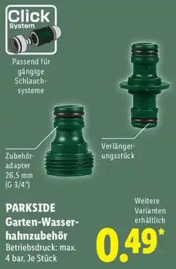 Lidl PARKSIDE Garten-Wasserhahnzubehör Angebot