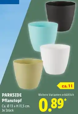 Lidl PARKSIDE Pflanztopf Angebot