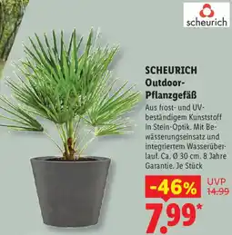Lidl SCHEURICH Outdoor Pflanzgefäß Angebot