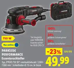 Lidl PARKSIDE PERFORMANCE Exzenterschleifer Angebot