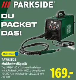 Lidl PARKSIDE Multischweißgerät Angebot