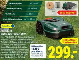 Lidl PARKSIDE Mähroboter Smart 20 V Angebot