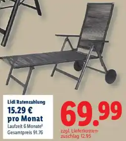 Lidl LIVARNO Rollliege Angebot