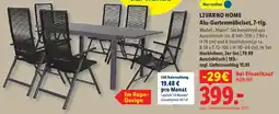 Lidl LIVARNO HOME Alu-Gartenmöbelset, 7-tlg. Angebot