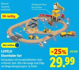 Lidl LUPILU Eisenbahn-Set Angebot