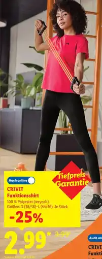 Lidl CRIVIT Funktionsshirt Angebot