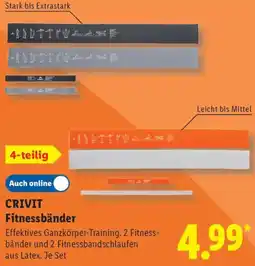 Lidl CRIVIT Fitnessbänder Angebot