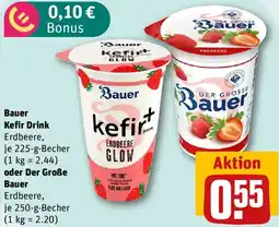REWE Bauer Kefir Drink oder Der Große Bauer Angebot