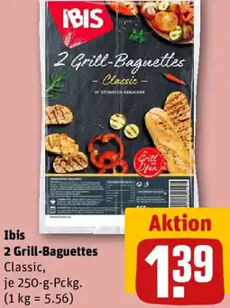 REWE Ibis 2 Grill-Baguettes Angebot