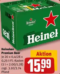 REWE Heineken Premium Beer Angebot