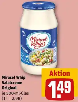 REWE Miracel Whip Salatcreme Original Angebot