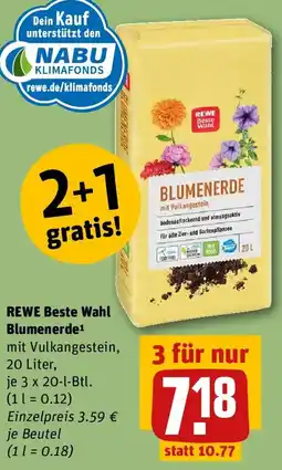 REWE REWE Beste Wahl Blumenerde Angebot