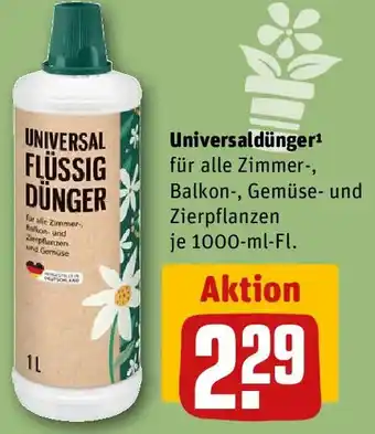 Universaldnger 1000 ml Angebot bei REWE
