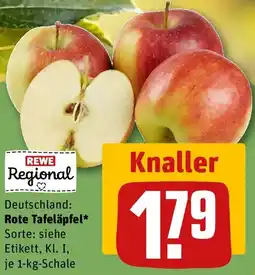 REWE Rote Tafeläpfel Angebot