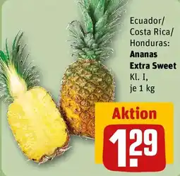 REWE Ananas Extra Sweet Angebot