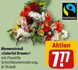 REWE Blumenstrauß Colorful Dream Angebot