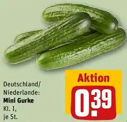REWE Mini Gurke Angebot
