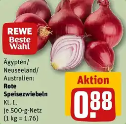 REWE Rote Speisezwiebeln Angebot