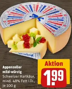 REWE Appenzeller mild-würzig Angebot