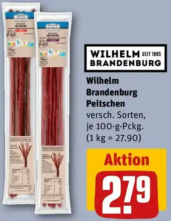 REWE Wilhelm Brandenburg Peitschen Angebot