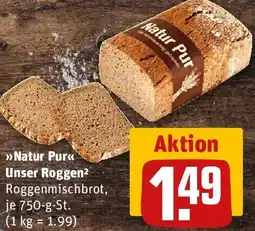 REWE Natur Pur Unser Roggen Angebot