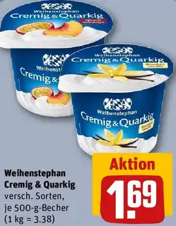 REWE Weihenstephan Cremig & Quarkig Angebot