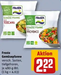 REWE Frosta Gemüsepfanne Angebot