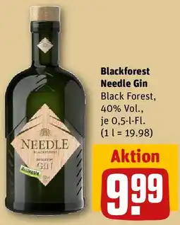 REWE Blackforest Needle Gin Angebot