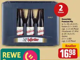 REWE Hasseröder Premium Pils Angebot