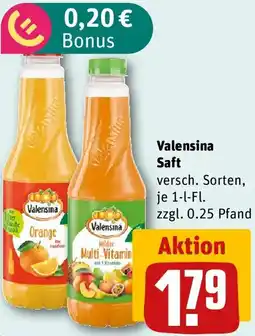 REWE Valensina Saft Angebot