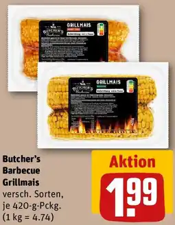 REWE Butcher's Barbecue Grillmais Angebot